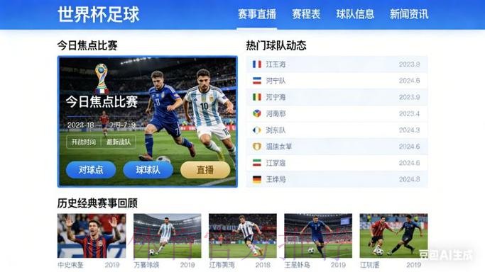 2026世界杯直播高清版赛事详情直播平台 2026世界杯直播高清版赛事详情直播平台